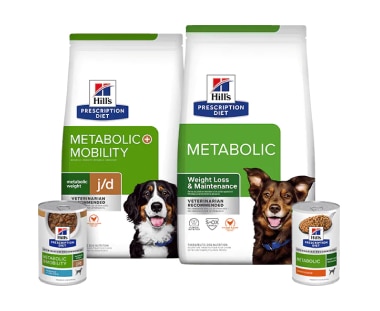 Prescription Diet Metabolic e Metabolic+Mobility